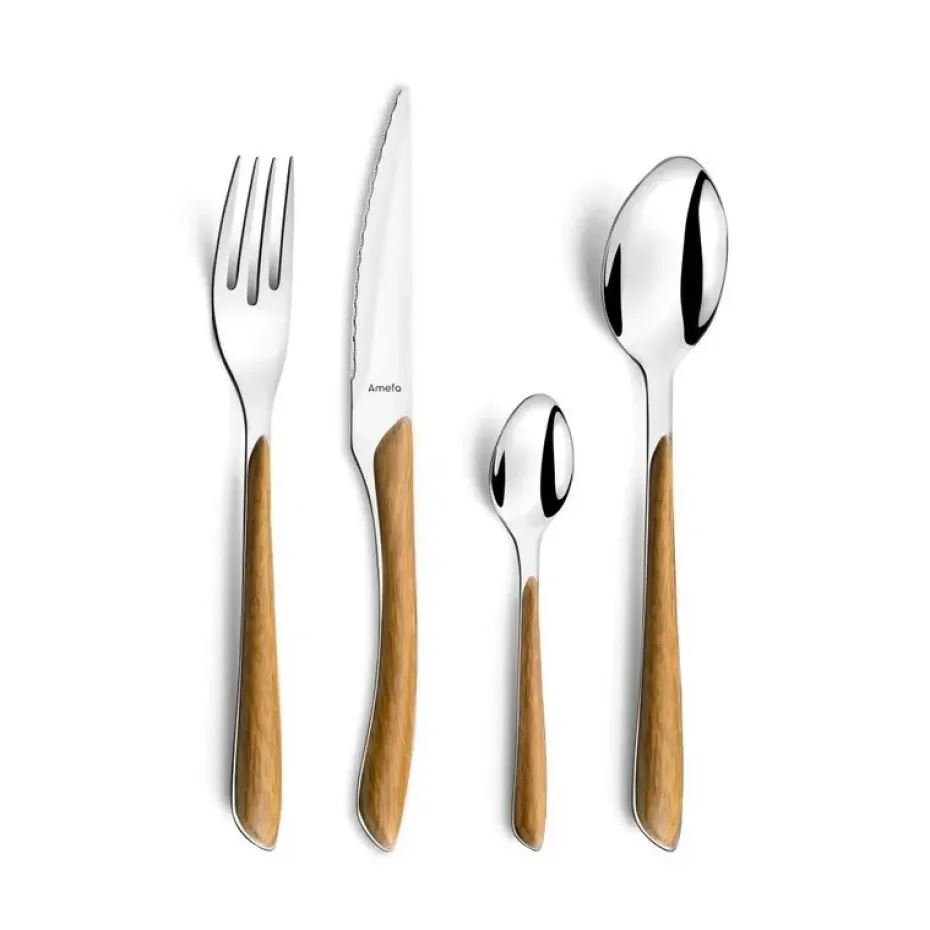 Eclat bestekset 16-delig, Natural