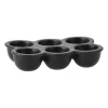 Egg Tray eierhouder, Zwart