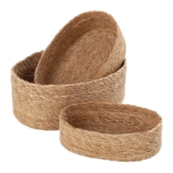 Emil broodmand ovaal 3-pack, Natural