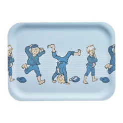 Emil dienblad 20x27 cm, Blauw