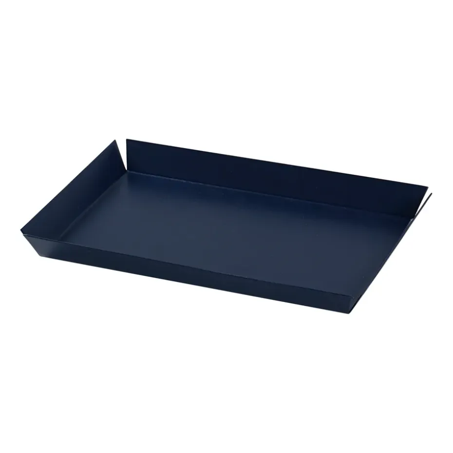 Erika dienblad 14x21 cm, Maritime blue