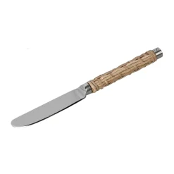 Ernst botermes gevlochten handvat, Zeegras, 17 cm