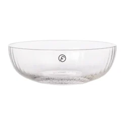 Ernst glazen schaal geribbeld Ø13 cm, Klaar