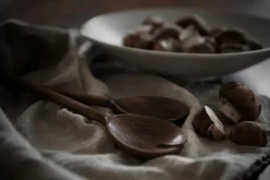 Ernst saladebestek mangohout 2-delig, Donkerbruin
