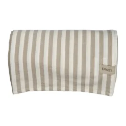Ernst tafelkleed gestreept 145x300 cm, Beige-wit