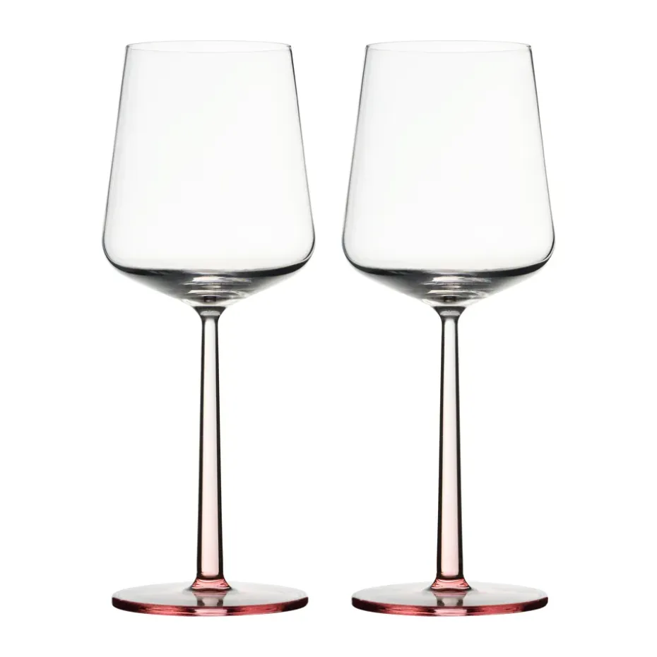 Essence rodewijnglas 45 cl 2-pack, Roze