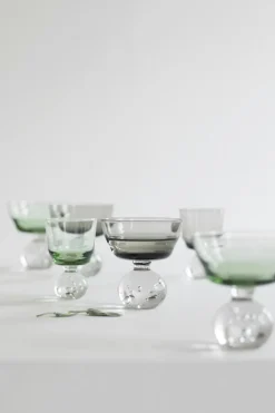 Eternal snow stem glas M Ø9,2 cm, Green