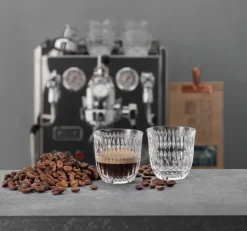 Ethno Barista Espressoglas 9 cl 2-pack, Clear