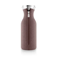 Eva Solo koelkastkaraf met geweven hoes, Vintage brown
