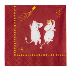 Feestelijke momenten mumin papieren servet 33x33 cm, 20-pack