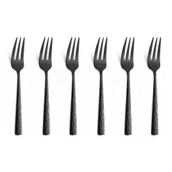 Felicity taartvorkjes 15,6 cm 6-pack, Zwart