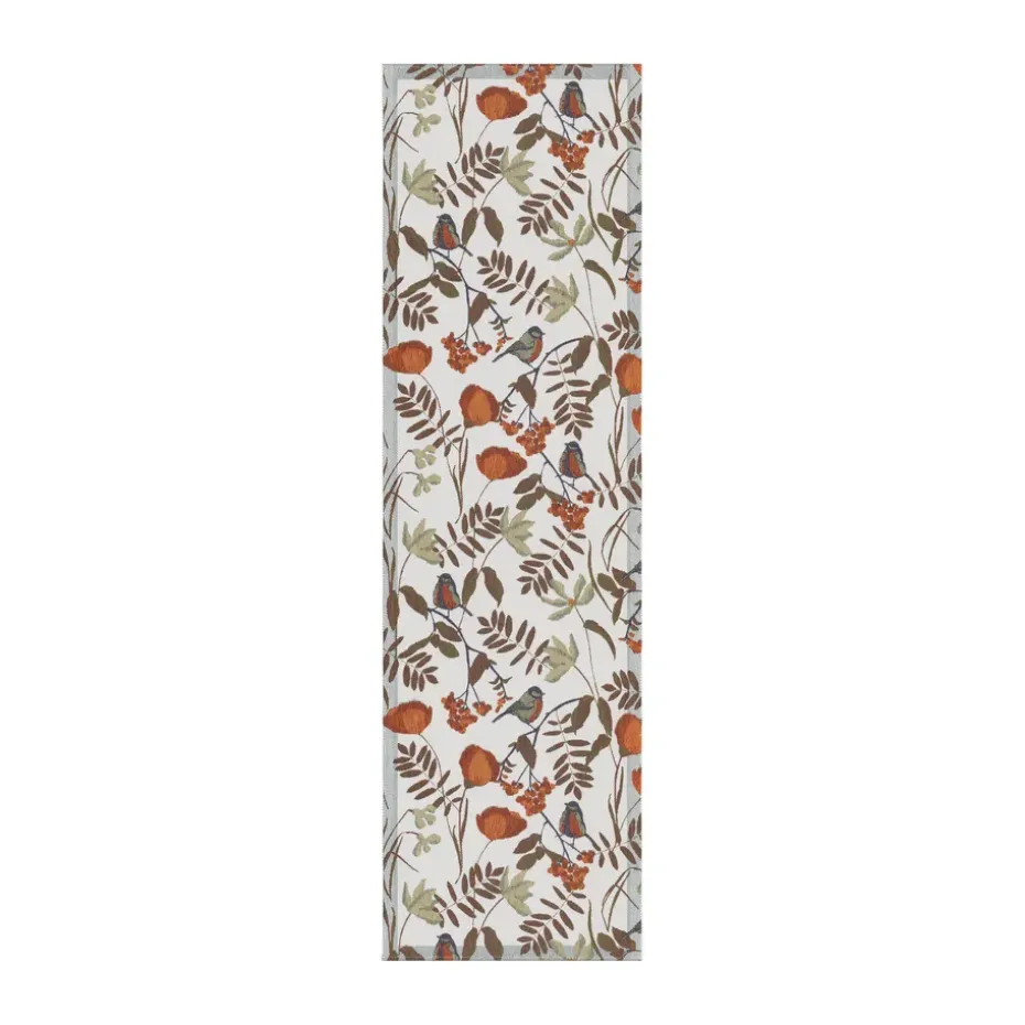 Fåglabäck tafelloper 35x120 cm, Bruin