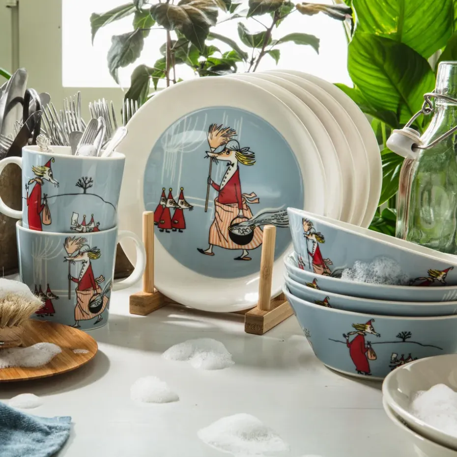 Fillyjonk Moomin mok, Blauw