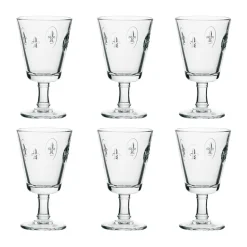 Fleur de Lys wijnglas 24 cl 6-pack, Transparant