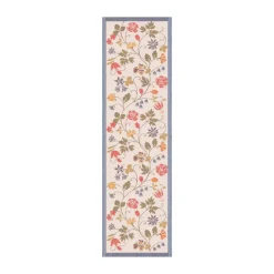 Flower tafelloper 35x120 cm, Multi