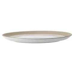 Fossil bord Ø26 cm, Wit