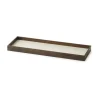 Frame dienblad small 11x32,4 cm, Gerookt eikenhout-beige