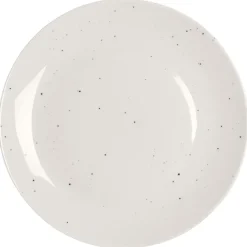 Freckle bord Ø26 cm, Wit