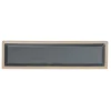 Fumiko bord 11,5x43 cm, Beige-zwart