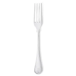 Gammal Fransk dinervork verzilverd, 20 cm