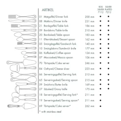 Gammal Fransk koffielepel zilver, 12,4 cm