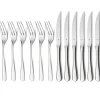 Geschenkidee grillbestek 12-delig, Roestvrij staal