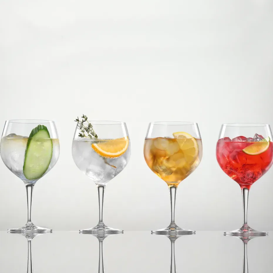 Gin-tonicglas 63 cl, 4 stuks, transparant