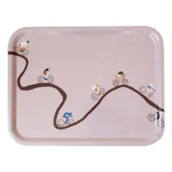 Giro dienblad 33x43 cm, Roze