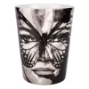 Golden Butterfly mok 35 cl, Black-white