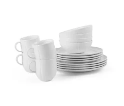 Grand Cru Soft serveerset wit 16-delig, Wit