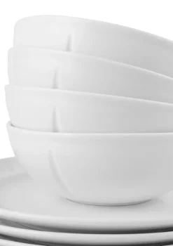 Grand Cru Soft serveerset wit 16-delig, Wit