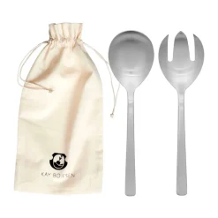 Grand Prix saladebestek 23,5 cm 2-delig, Matte steel