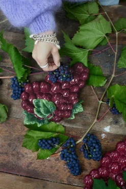 Grape schotel 21x28 cm, Paars