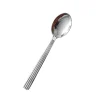 Groovy dessertlepel, Mirror polish
