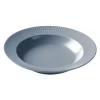 Groovy diep bord Ø 23 cm, Grijs