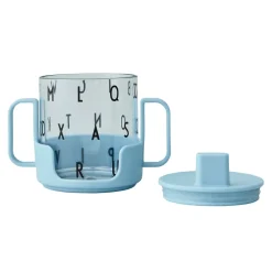Grow with your cup beker, Lichtblauw