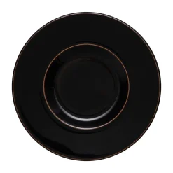 Halo Brew schotel voor bij espressokop, Zwart