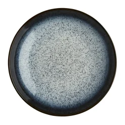 Halo pastabord 22 cm, Blauw-grijs-zwart