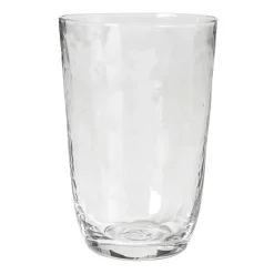 Hammered drinkglas 50 cl, Helder