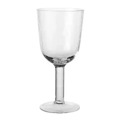 Hammered rodewijnglas 40 cl, Helder