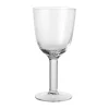 Hammered witte wijn glas 30 cl, Helder