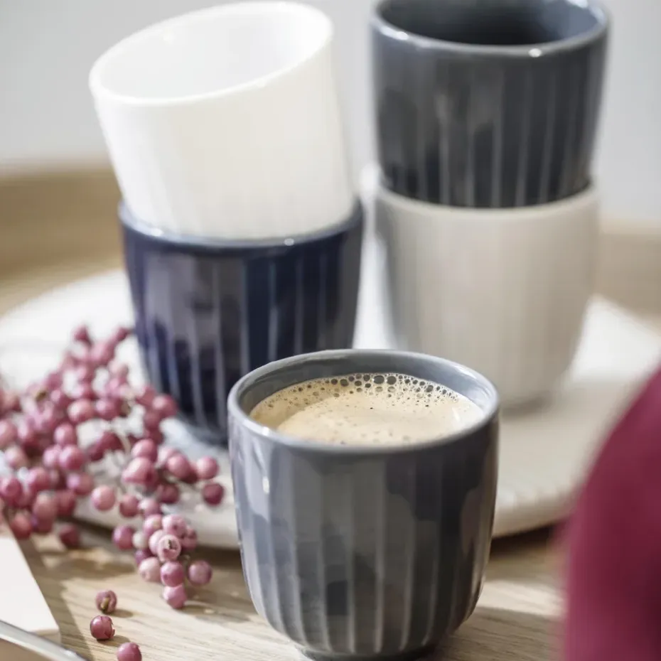 Hammershøi espressokop, anthracite (grijs)
