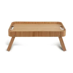 Hanna dienblad voor op bed 30x50 cm, Eik