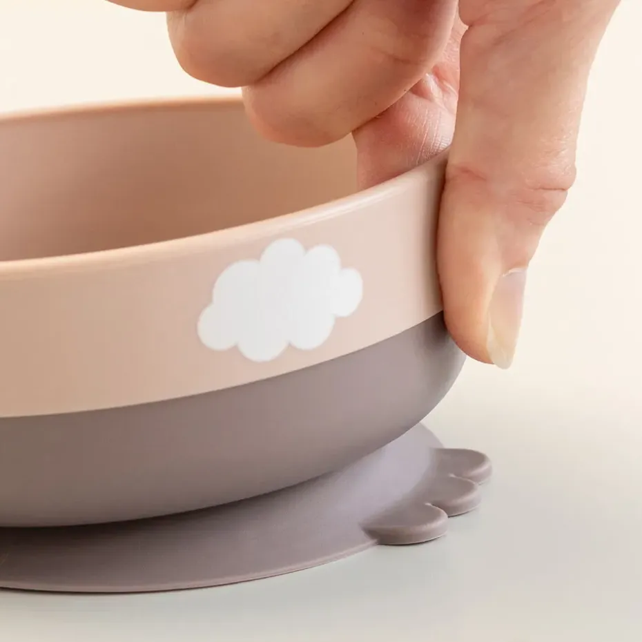Happy Clouds foodie first meal serviesset 3-delig, Powder