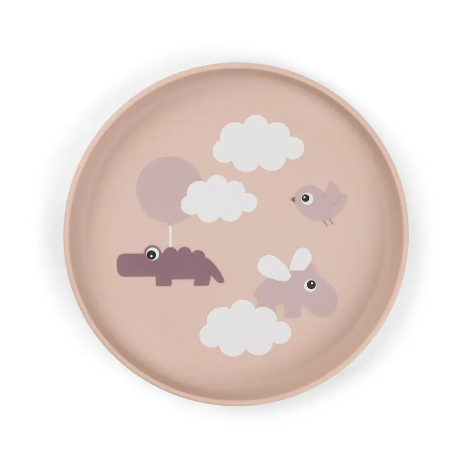 Happy Clouds foodie kinderservies Ø20 cm, Powder