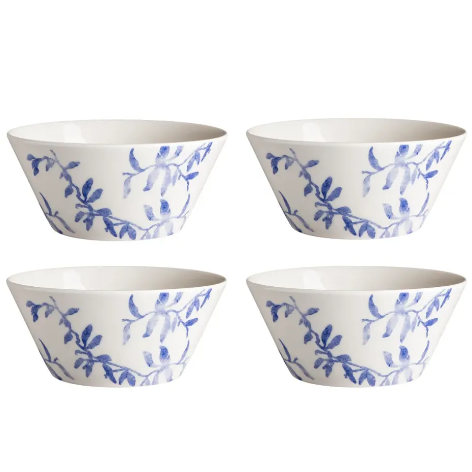 Havspil kom 60 cl 4-pak, blauw-wit
