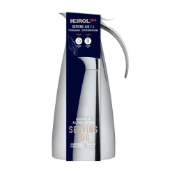 Heirol thermoskan 1,0 l, Roestvrij staal