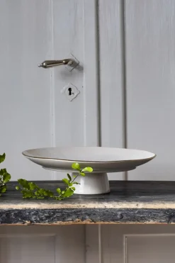 Heirol x Nosse Edge taartplateau Ø32 cm, Wit