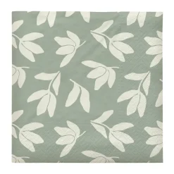 Herbert papieren servetten 33x33 cm 20-pack, Desert sage-off white