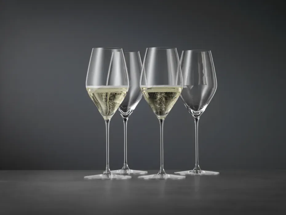 HI-LITE champagneglas 34 cl 2-pack, Helder